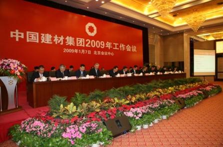 中国建材集团2009年工作会议召开